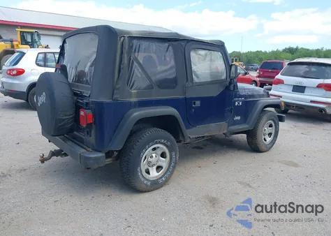 2002 Jeep Wrangler X from USA, damaged, VIN 1J4FA39S82P735794